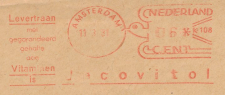 Meter cover Netherlands 1931 - Komusina 108