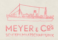 Meter cover Netherlands 1964 - Postalia 854
