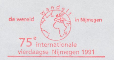 Meter cover Netherlands 1991 - Hasler 4057