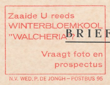 Meter card Netherlands 1965