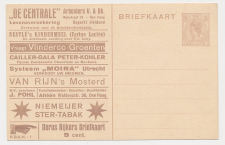 Privately Illustrated Postal Stationery Netherlands 1925    