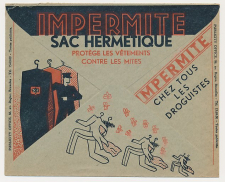 Postal cheque cover Belgium 1938