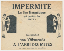 Postal cheque cover Belgium 1929