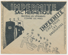 Postal cheque cover Belgium 1937