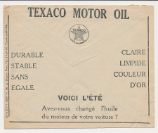 Postal cheque cover Belgium 1932