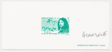 France 2001 - Epreuve / Proof signed by engraver