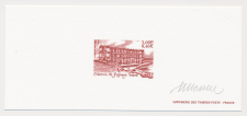 France 2001 - Epreuve / Proof signed by engraver