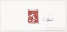 France 2002 - Epreuve / Proof signed by engraver