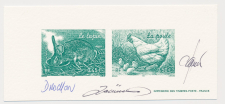France 2004 - Epreuve / Proof signed by engraver