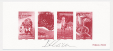 France 2007 - Epreuve / Proof signed by engraver