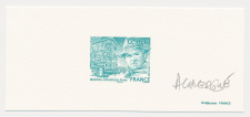 France 2009 - Epreuve / Proof signed by engraver