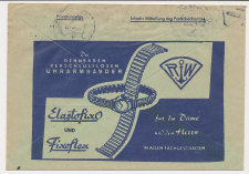 Postal cheque cover Germany 1956