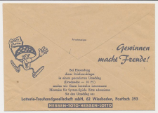 Postal cheque cover Germany ( 1971 )