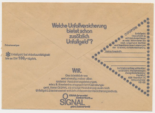 Postal cheque cover Germany ( 1971 )