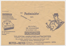 Postal cheque cover Germany 1968