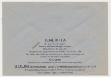 Postal cheque cover Germany ( 1971 )