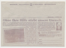 Postal cheque cover Germany ( 1983 )