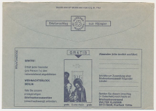 Postal cheque cover Germany ( 1980 )