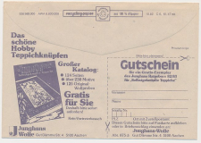 Postal cheque cover Germany ( 1982 )