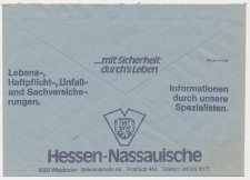 Postal cheque cover Germany ( 1973 )