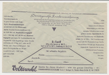 Postal cheque cover Germany 1964