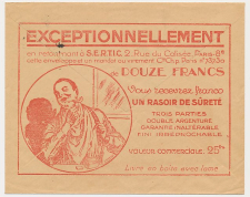 Postal cheque cover France 1926