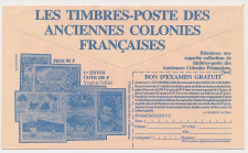 Postal cheque cover France 1991