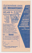 Postal cheque cover France 1989