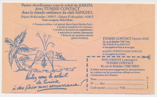 Postal cheque cover France 1987 