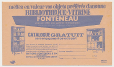Postal cheque cover France 