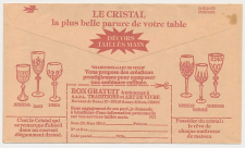Postal cheque cover France 