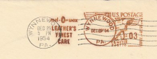 Meter cut USA 1954