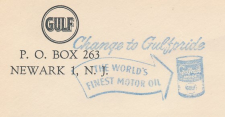 Meter top cut USA 1951