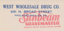 Meter top cut USA 1952