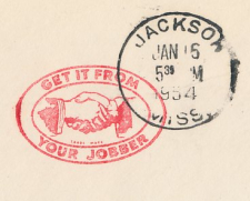 Meter top cut USA 1954