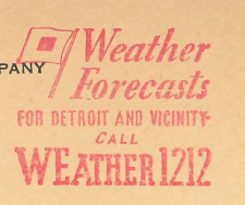 Meter cover USA 1941