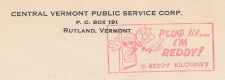 Meter cover USA 1953