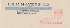 Meter cover USA 1945