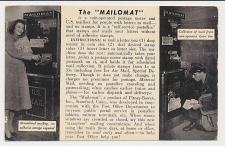 Meter Post card USA 1948