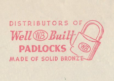 Meter cover USA 1950