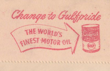 Meter cover USA 1949