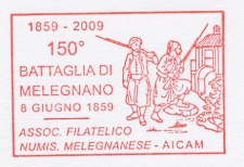 Specimen meter card Italy