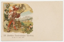 Postal stationery Bayern 1897