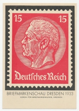 Postal stationery Germany 1933