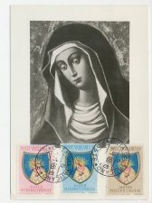 Maximum card Vatican 1955