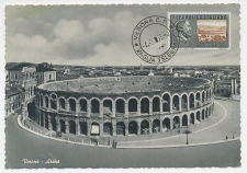 Maximum card Italy 1956