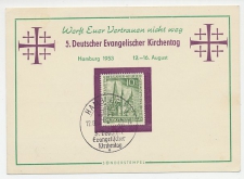 Maximum card Germany 1953