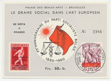 Card / Postmark Belgium 1960