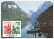Maximum card Norway 1986
