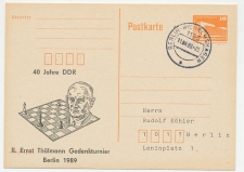 Postal stationery Germany / DDR 1989